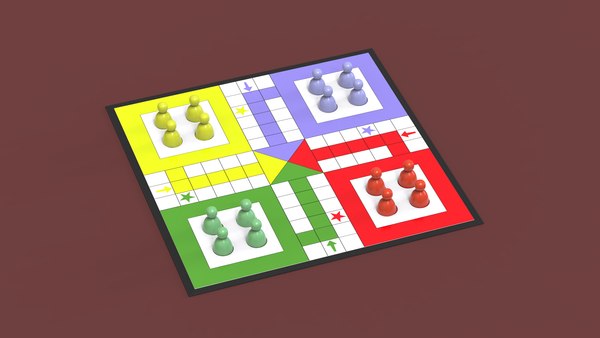 Jogo de tabuleiro Ludo Modelo 3D - TurboSquid 2063972