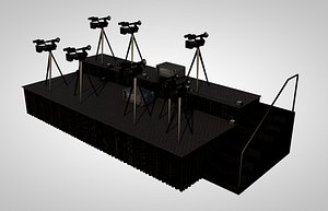 press risers 3D model