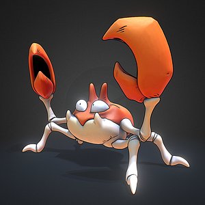 krabby pokemon obj