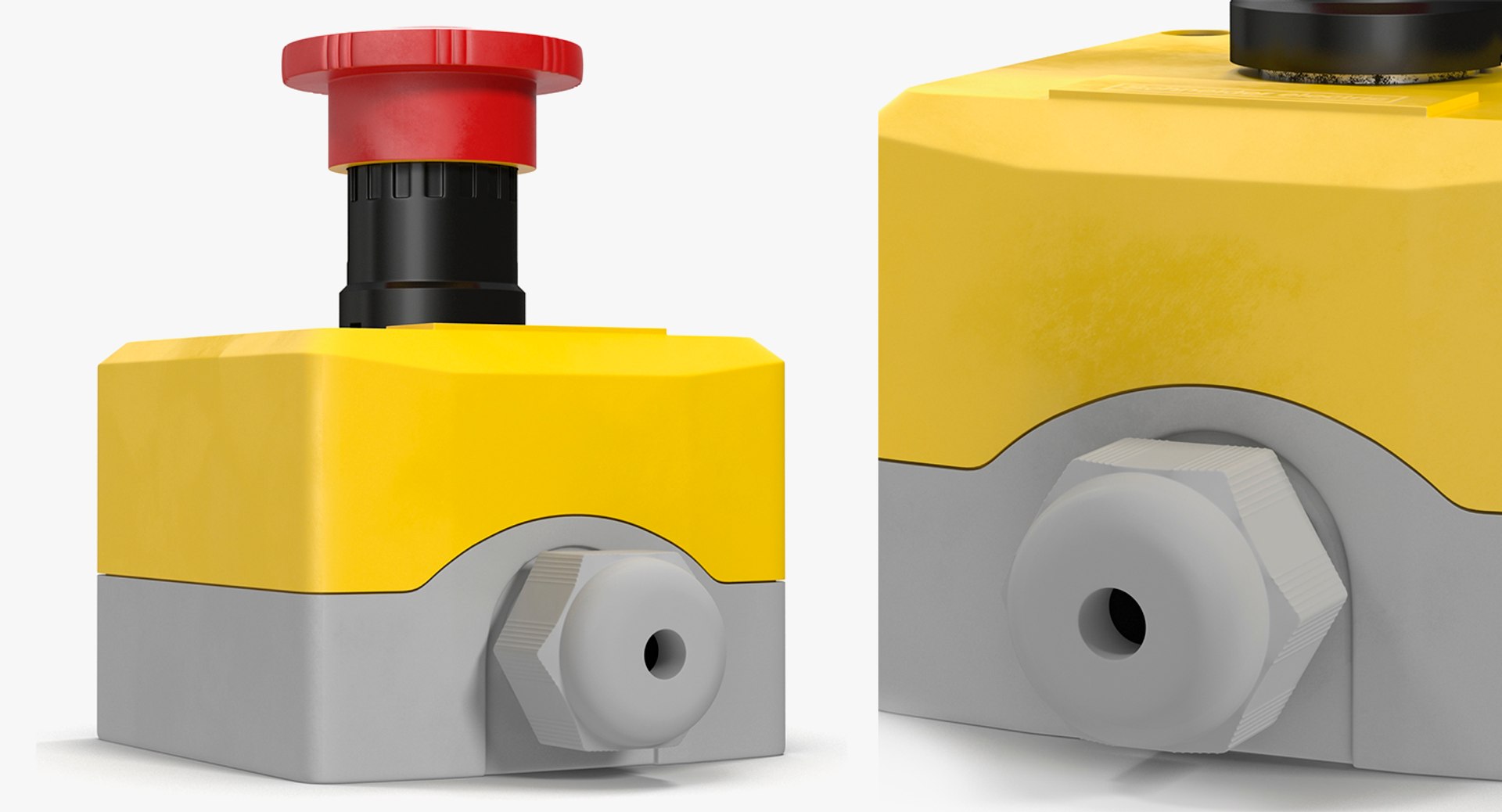 3D Pushbutton Switches Collection 2 - TurboSquid 1949091