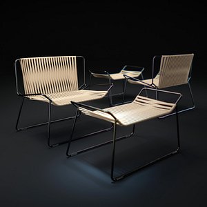 line-sillon-tejido-armchair