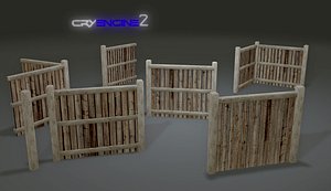 Plank Fence Pack | Modular | Game Ready