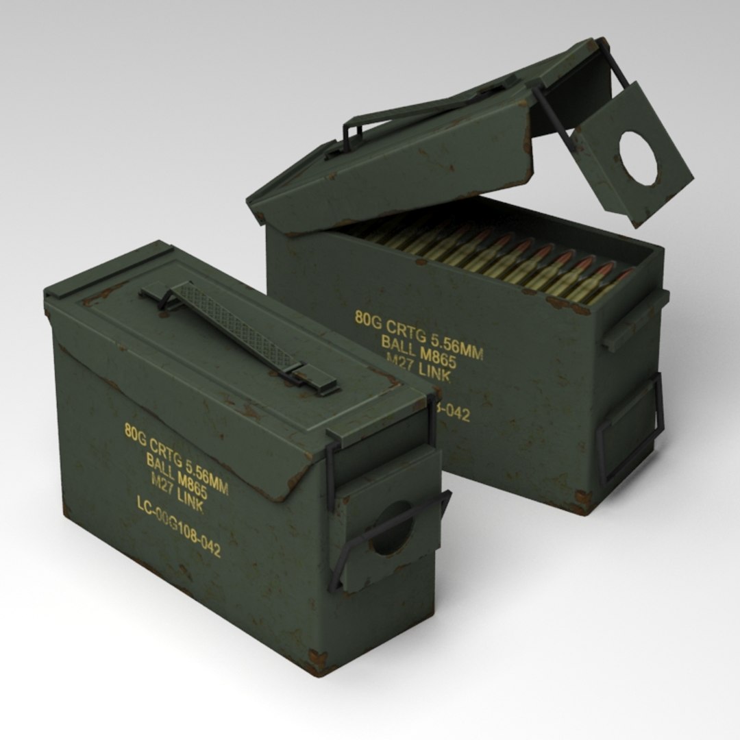 3d Ammunition Box