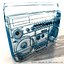 panasonic boomboxes player 3d model