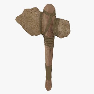 stone axe 3d max