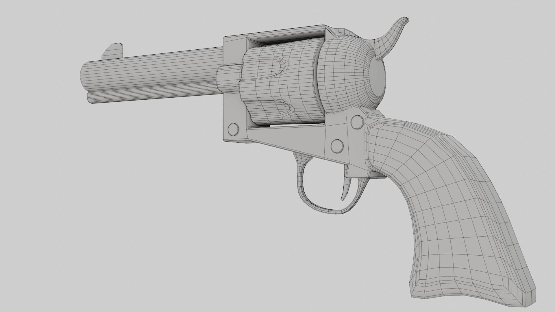 3D Revolver Gun - Low Poly - Game Ready - PBR https://p.turbosquid.com/ts-thumb/bp/Fnh5m0/LD/wire_0004/jpg/1631269314/1920x1080/fit_q87/b04d4cb9b087e846d2d5d93d5b9ecc38b964ec75/wire_0004.jpg
