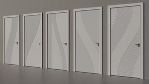 Interior Door Design 25-30 3D model