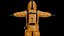 Hazmat Suit Orange - Rigged