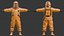 Hazmat Suit Orange - Rigged