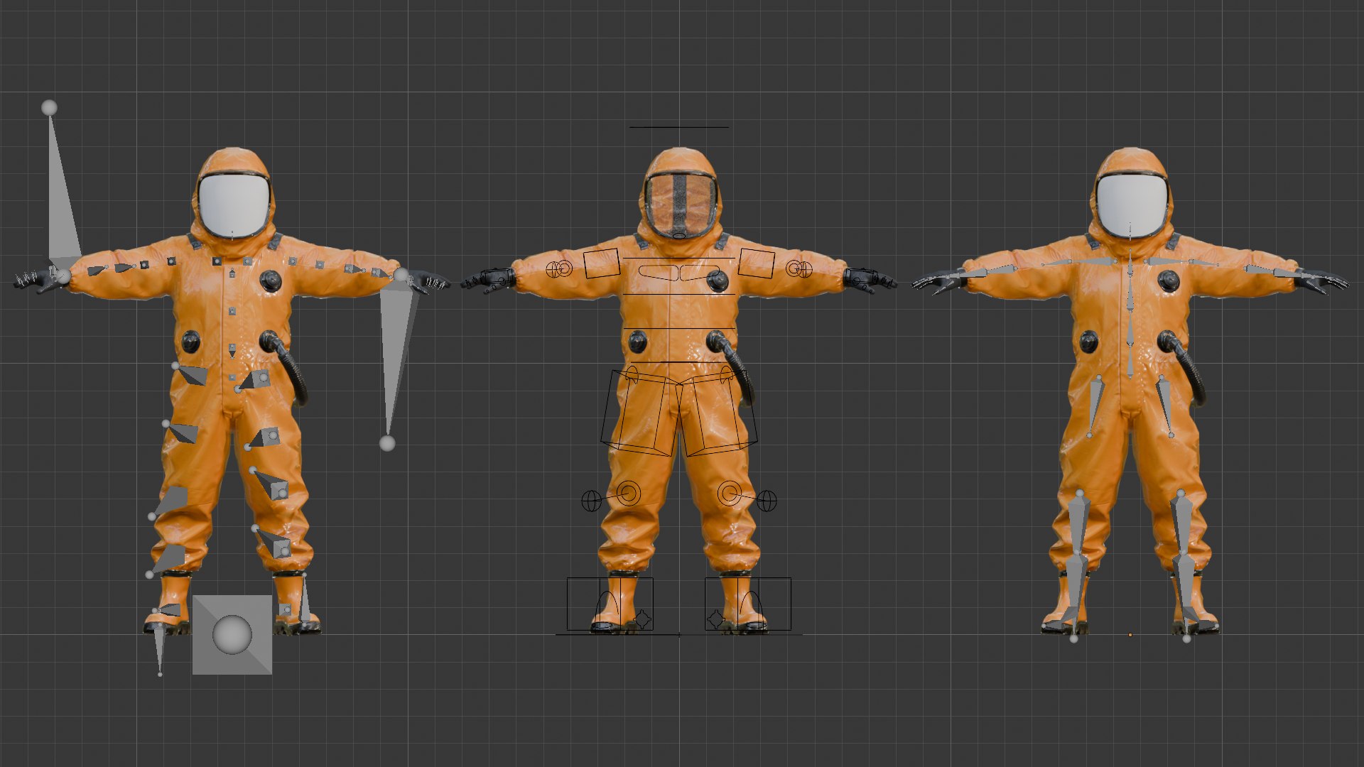 Hazmat Suit Orange - Rigged 3D https://p.turbosquid.com/ts-thumb/bp/W3zXAY/rn/14/png/1793112008/1920x1080/fit_q87/429d21684bc278bf4f98cfd7aaff4db85cfb463e/14.jpg
