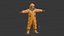 Hazmat Suit Orange - Rigged