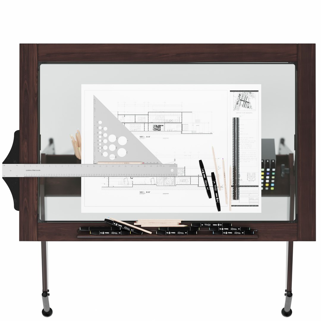 Aries Wood and Glass Drawing Table and Retro Drafting Stool 3D model https://p.turbosquid.com/ts-thumb/bp/WhVmFT/2C/ariesdraftingtablepreview07/jpg/1691929866/1920x1080/fit_q87/649951e5c3a8bac162cc67c1b26b5e6f02644bdc/ariesdraftingtablepreview07.jpg