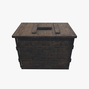 3D model Medieval Market V4 Box