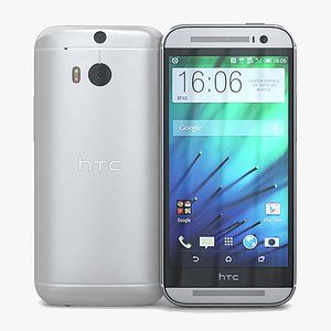 HTC One (M8) Glacial Silver