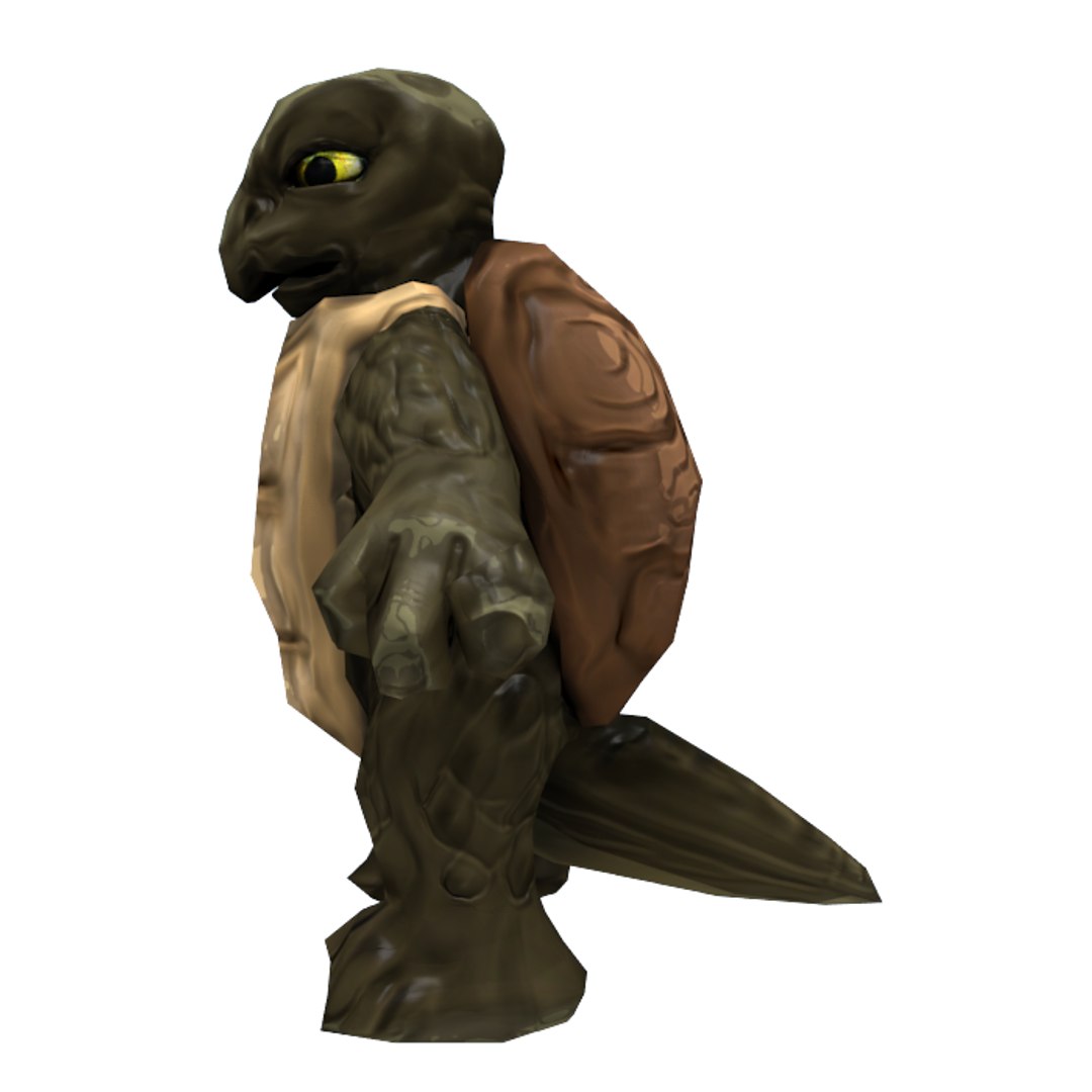 Turtle Monster 3D Model - TurboSquid 1414632