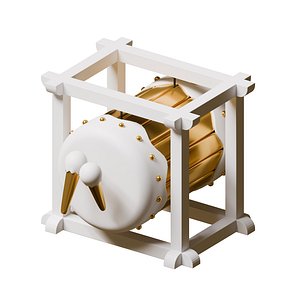 Bedug 3D model