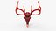 3D Deer Skull Sci-fi Hot model