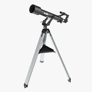 Amateur refractor telescope with tripod
