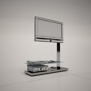 cattelan italia hollywood tv stand 3d model