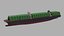 Container ship with container