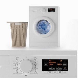 3D washing machine basket model