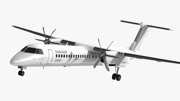 3D Model Bombardier Q400 Nextgen Passenger - TurboSquid 1494448