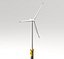 Wind turbine offshore pile