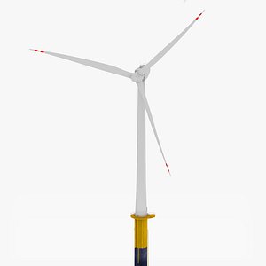 Wind turbine offshore pile