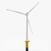 Wind turbine offshore pile