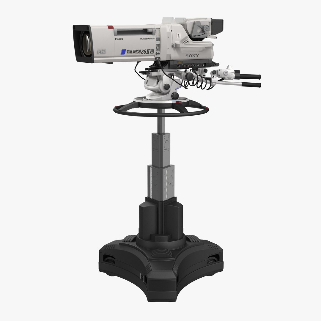 Professional Studio Camera DIGI SUPER 86II 3D Model 3D model preview