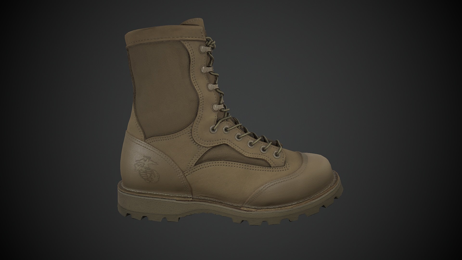 Scan Danner 15660x Boots 3D Model - TurboSquid 1515065
