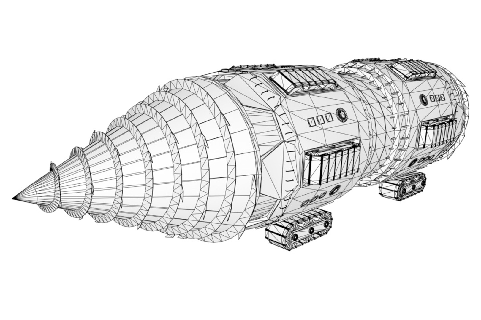 Underminer s drill 3D model - TurboSquid 1538239