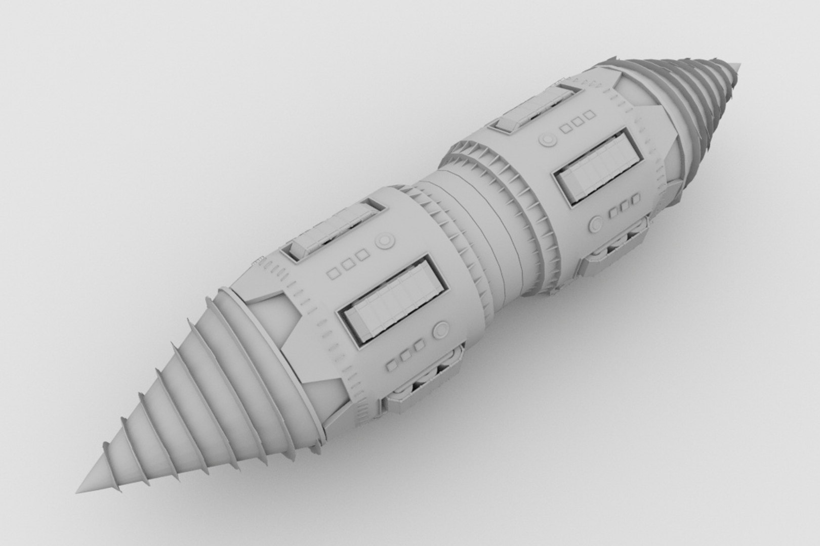 Underminer S Drill 3D Model - TurboSquid 1538239