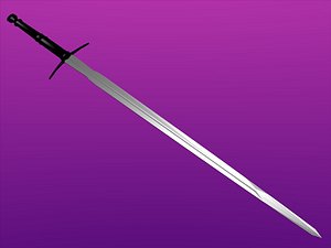 3d sword sword model