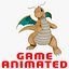 POKEMON Dragonite Animationsspiel bereits
