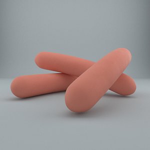 sausage 3D model