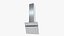 Cappuccio Beko HCA 62741 W Silver Modello 3D