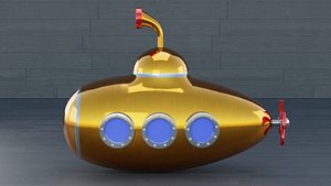 Cartoon Submarine