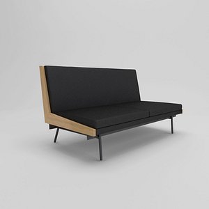 sofa 195 alain richard 3d model