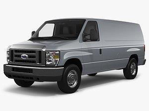 Ford E-Series E-350 Cargo Van with Interior