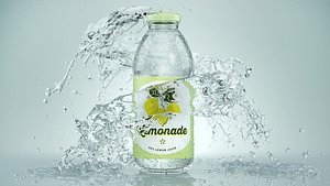 3D SplashLemon Animated model