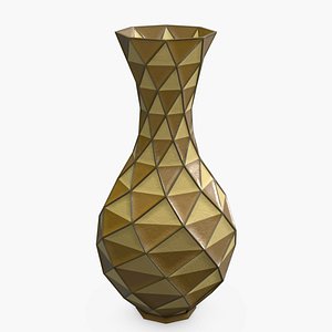 3D model Decorative Rhomboid Vase