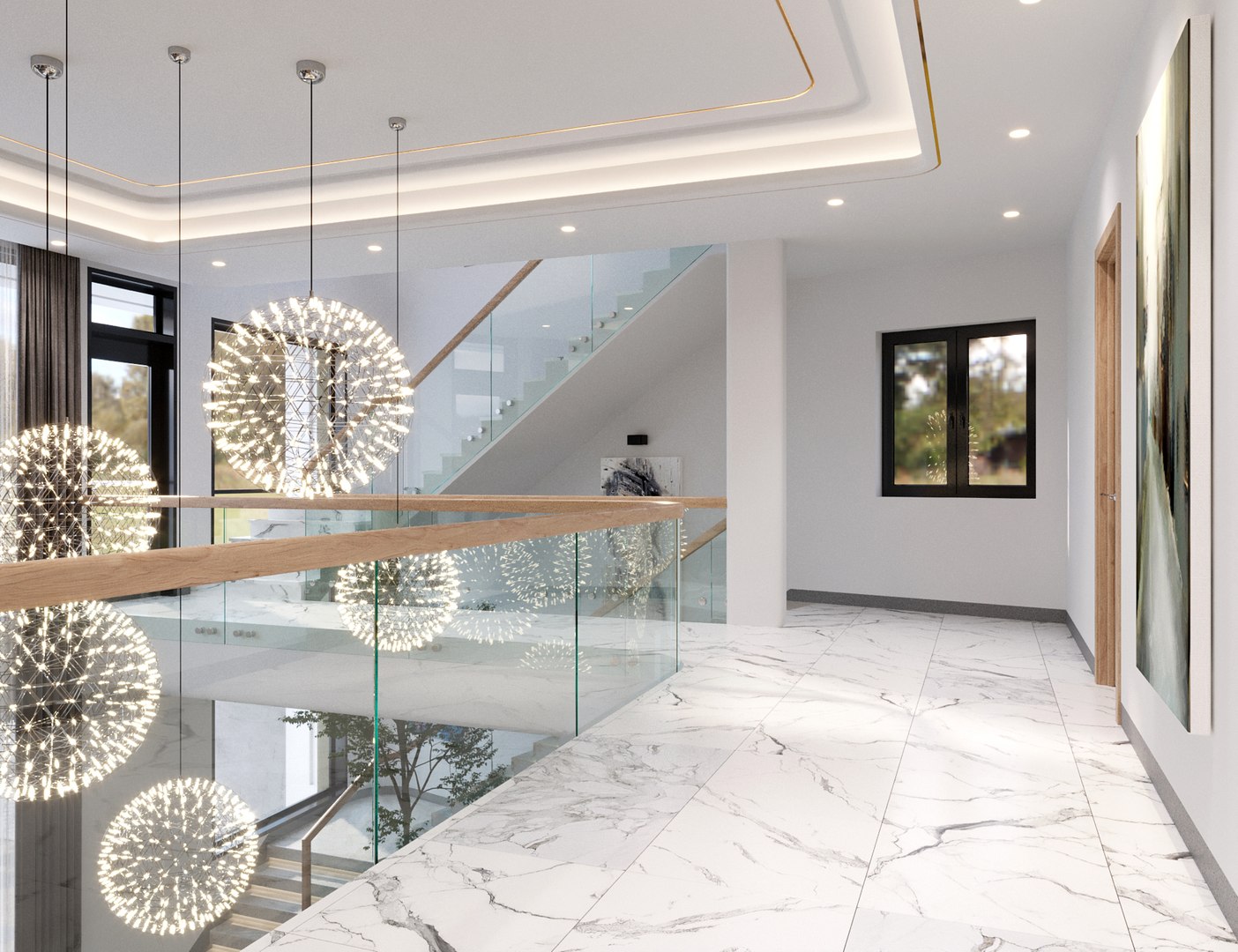 QD Living Room and Architure 3D model TurboSquid 1905718