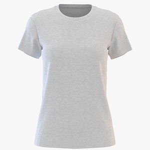 Womens Round Neck  T-shirt