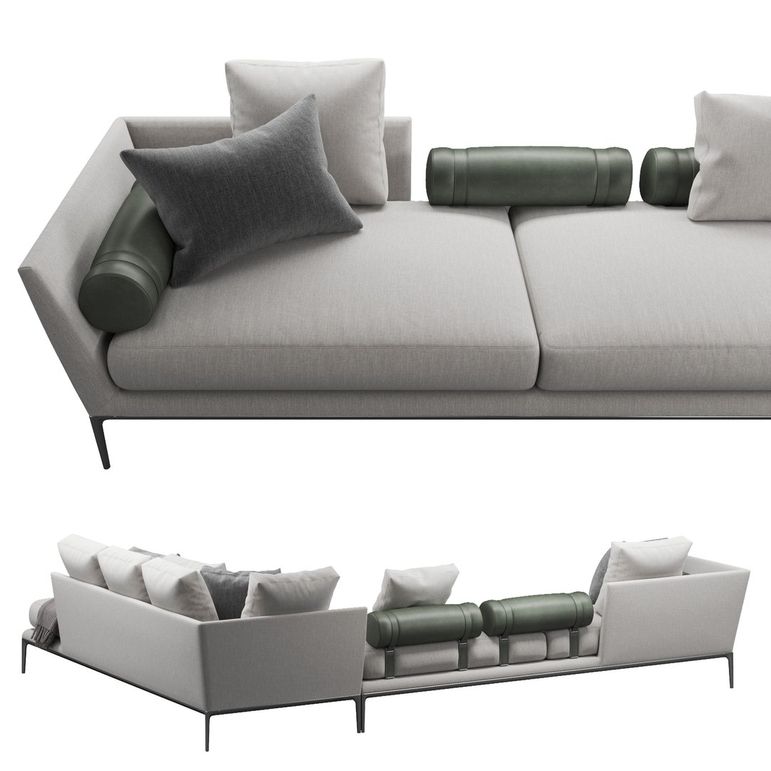 BeB Italia Atoll Sofa System 3D - TurboSquid 2125458