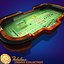 3d model craps table