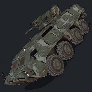 3D military vehicles