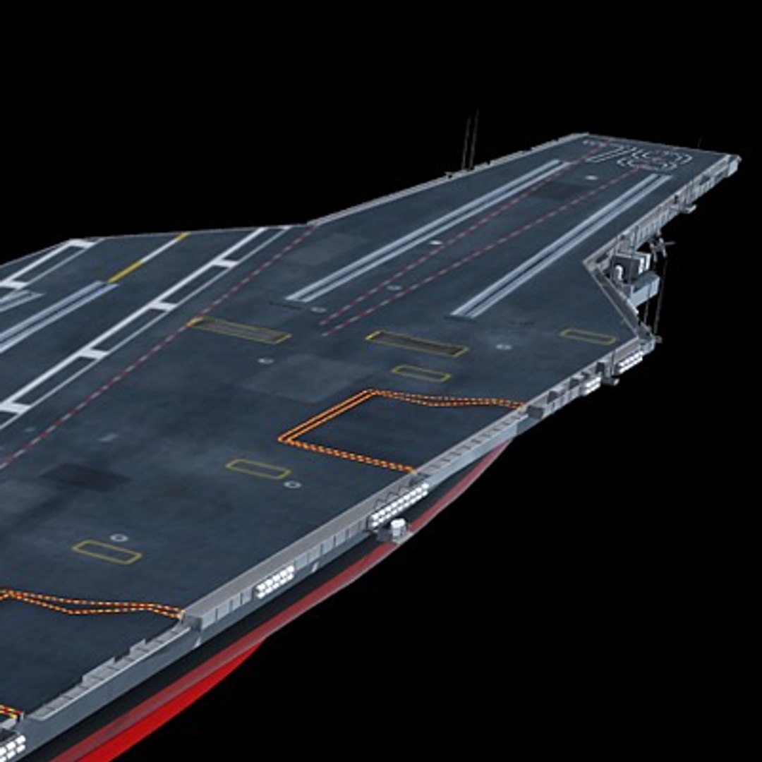 uss cvn-78 navy 3d model