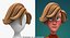 Pelo de dibujos animados (estilo surfista)