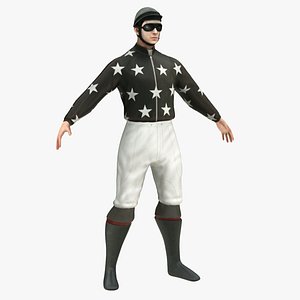 3D model Jockey 2